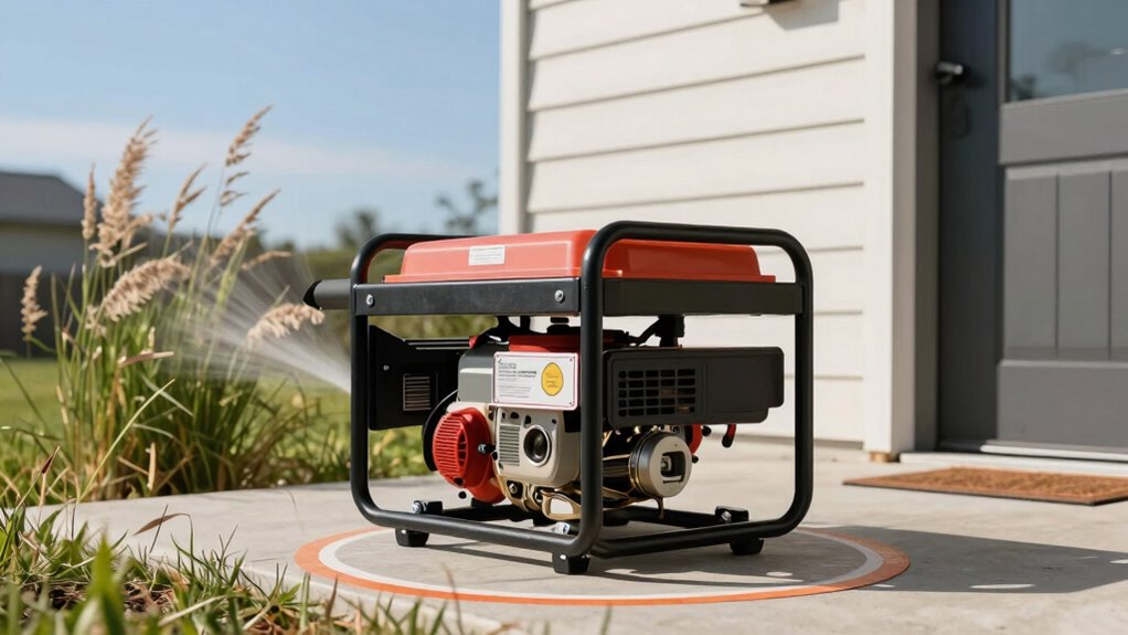 generator safety distance guidelines