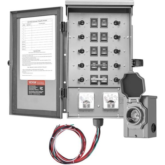 VEVOR 30-Amp 10-Circuit Generator Transfer Kit