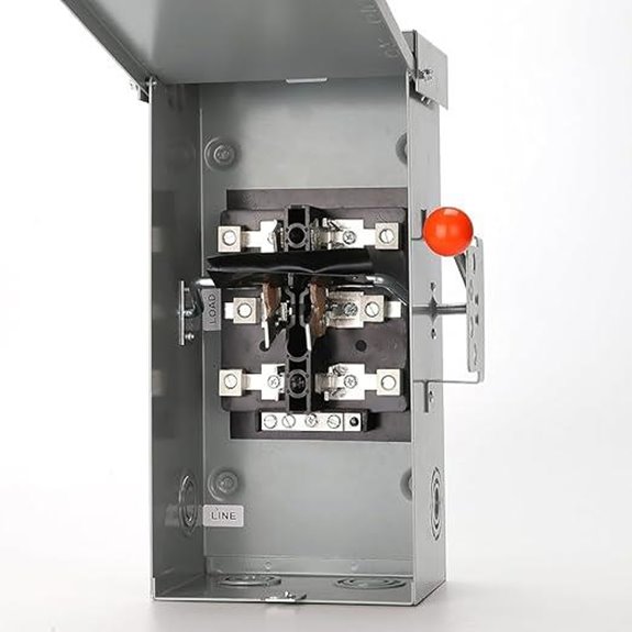 100A Dual-Throw Transfer Switch for Generators