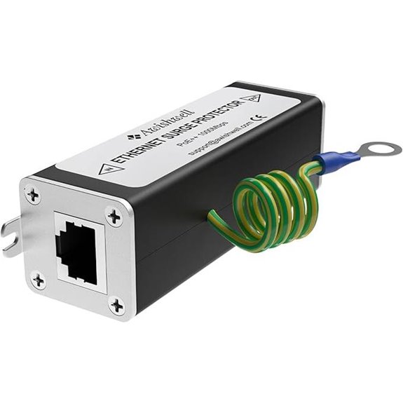 Ethernet Surge Protector Gigabit with Lightning Arrestor