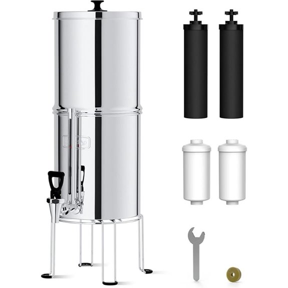 Waterdrop Gravity Water Filter System with Stand