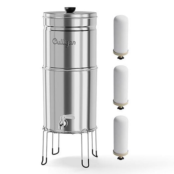 Culligan MaxClear 3-Gallon Gravity Water Filter System