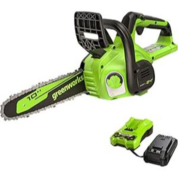 Greenworks 24V Cordless 10 Chainsaw with Battery