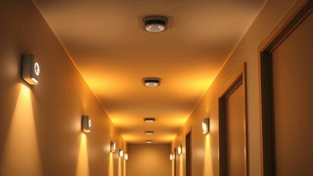 hallway night light features