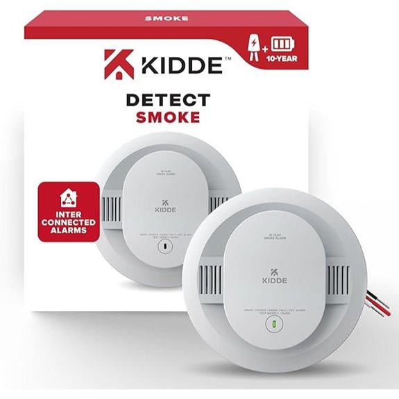 Kidde Hardwired Smoke Detector with Battery Backup