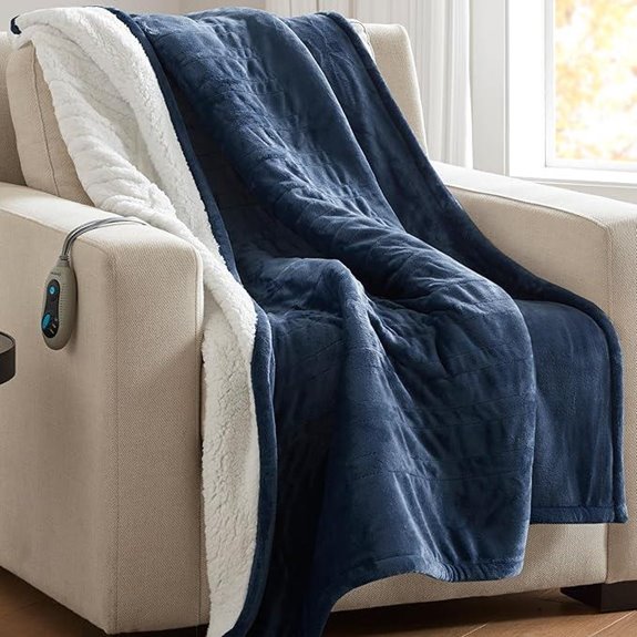 Beautyrest Heated Blanket with 3 Settings 50x60