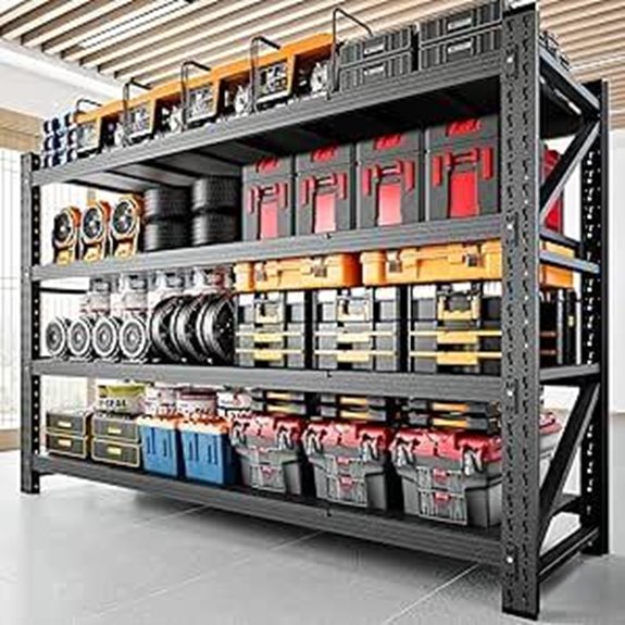Heavy Duty 5000LBS Garage Shelving Units (71 W)