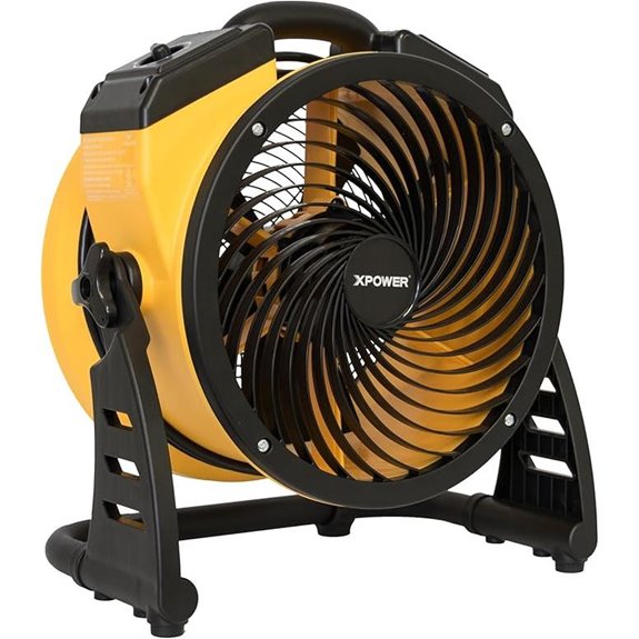 XPOWER Heavy Duty Industrial Air Mover with Timer