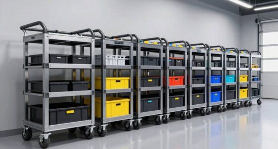 heavy duty garage utility carts