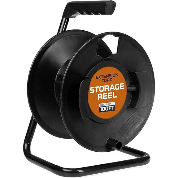 IRON FORGE CABLE Extension Cord Reel with Stand
