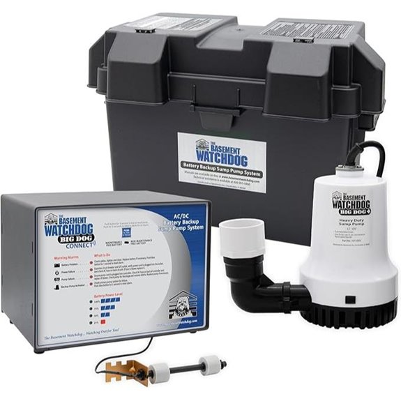 Basement Watchdog Big Dog Battery Backup Sump Pump