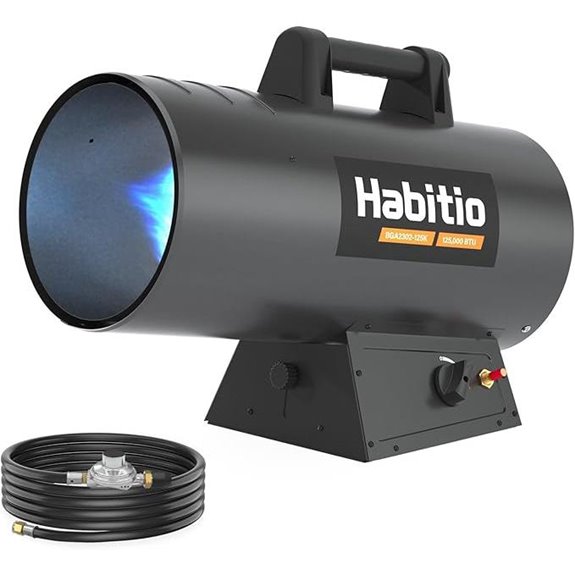 125,000 BTU Propane Portable Forced Air Heater