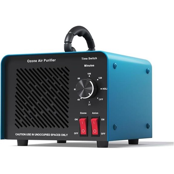 120,000mg/h Ozone Generator & Air Purifier for Home