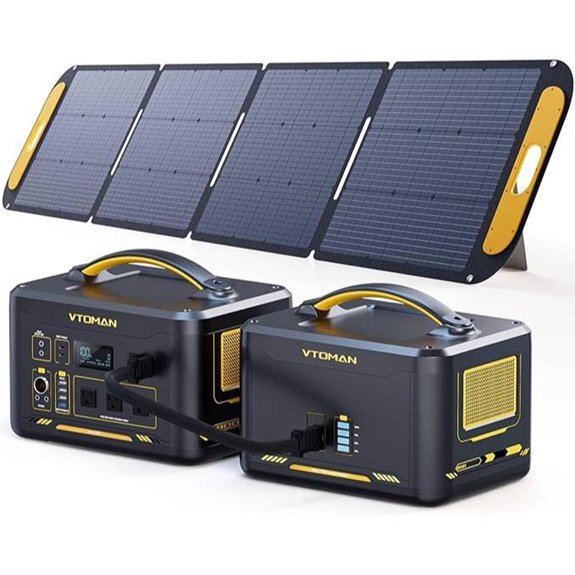 VTOMAN 3096Wh Portable Power Station & Solar Panel