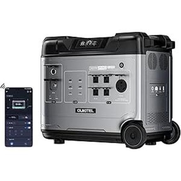 high capacity portable power station