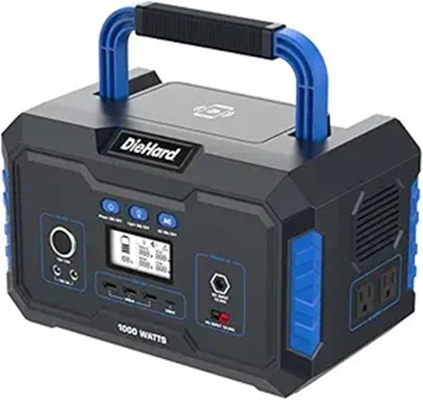 DieHard 1000W Portable Power Station for Backup & Outdoors