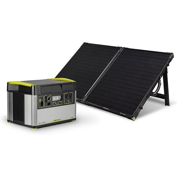 Goal Zero YETI 1500X Portable Power Station & Solar Panel