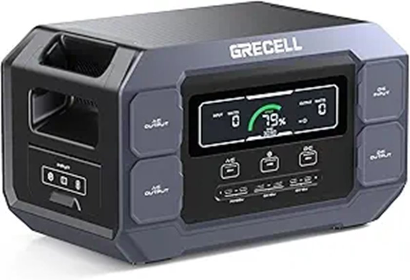 GRECELL 2200W Portable Solar Power Station
