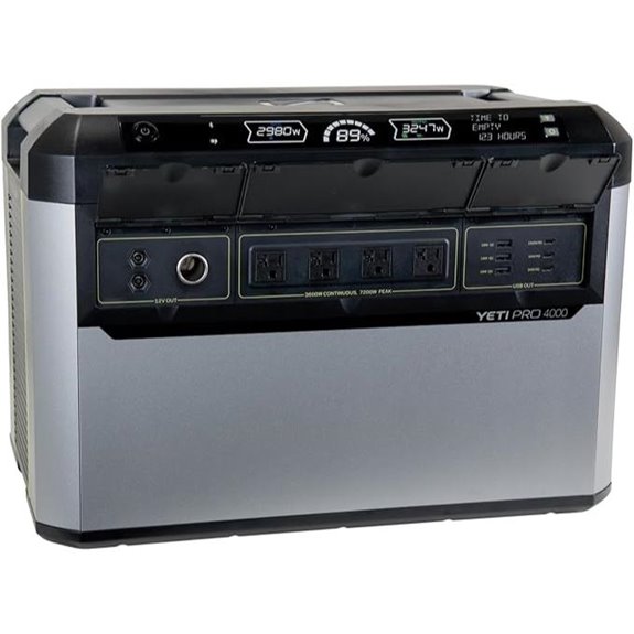 Goal Zero Yeti PRO 4000 Portable Solar Power Station