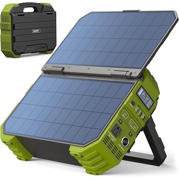 high capacity solar generator