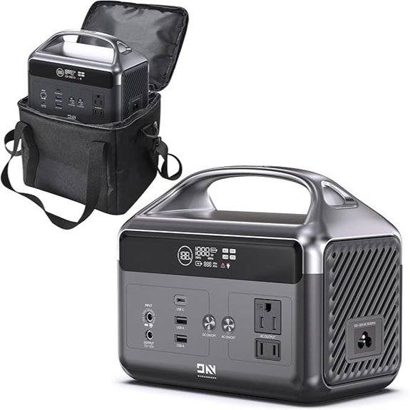 DaranEner 60,000mAh Portable Power Station with Solar