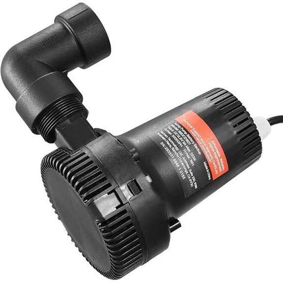 2000GPH Automatic Backup Sump Pump with Alarm
