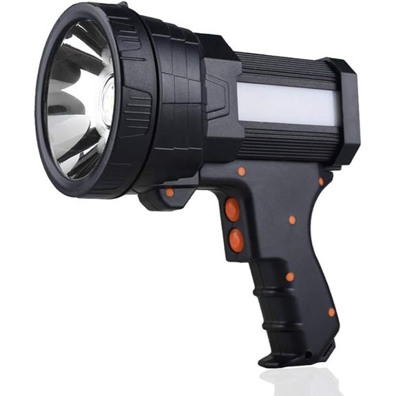 YIERBLUE Rechargeable 100,000 Lumen Searchlight with Tripod