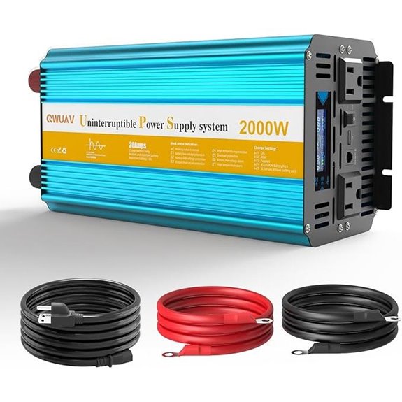 2000W Sump Pump Backup with Smart Screen