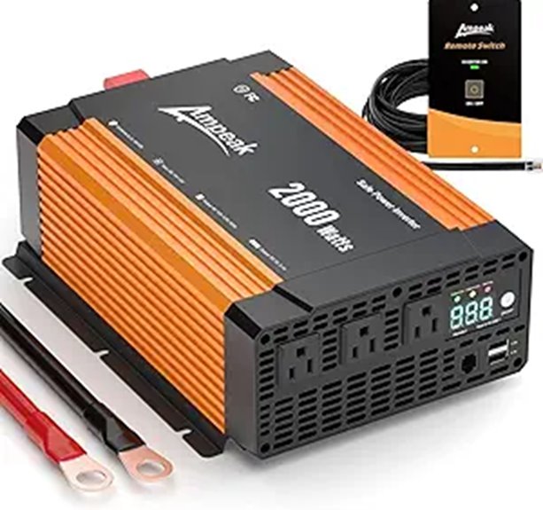 Ampeak 2000W Car Power Inverter with USB & Remote
