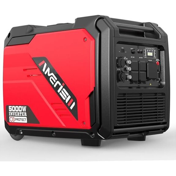 5000W Portable Inverter Generator with CO Safety