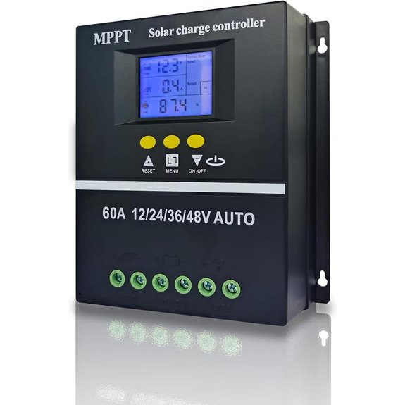 Solar Charge Controller 12V-48V 100A LCD USB