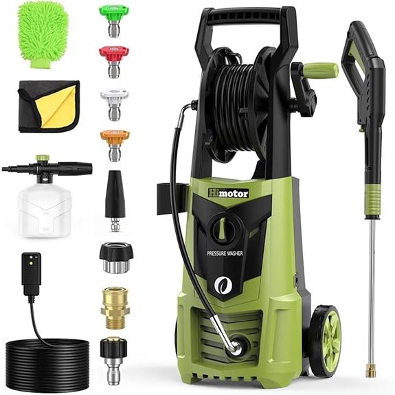 Electric Pressure Washer 4000PSI with Nozzles & Foam Cannon