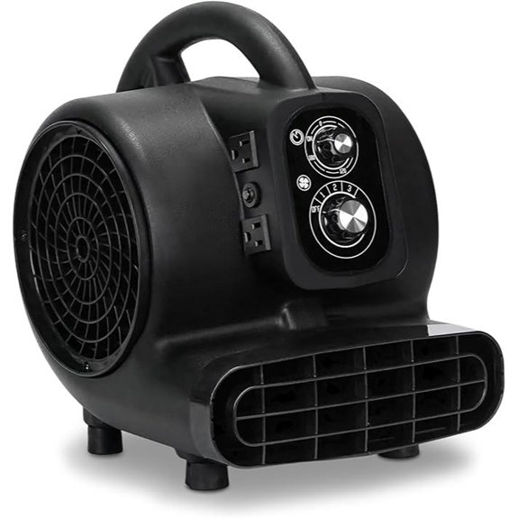 JVO 1/3HP Air Mover Fan 2000CFM 3-Speed
