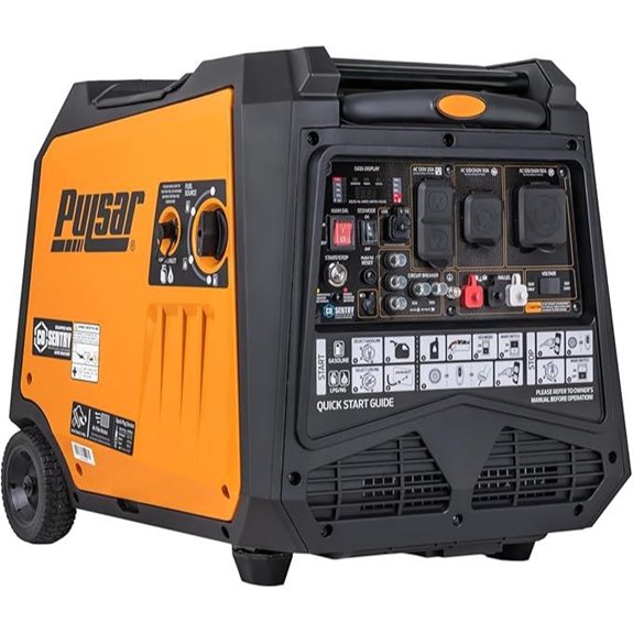 Pulsar 9500W Tri-Fuel Portable Inverter Generator
