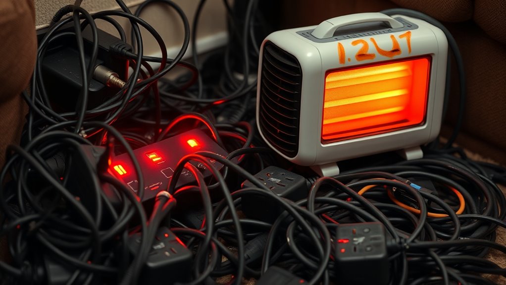 high wattage power strip risks