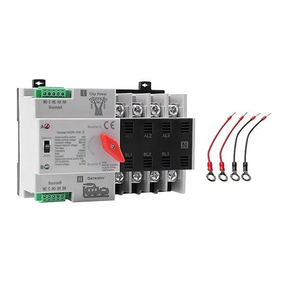 100Amp AC110V Automatic Transfer Switch for Home