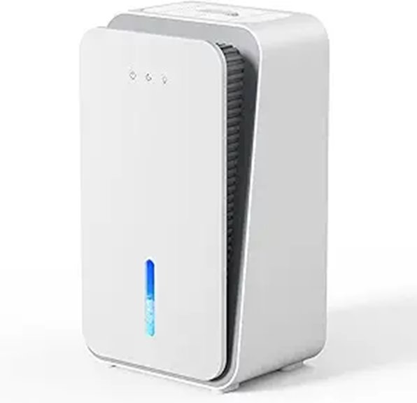 Dehumidifier for Home with LED Light and Aromatherapy