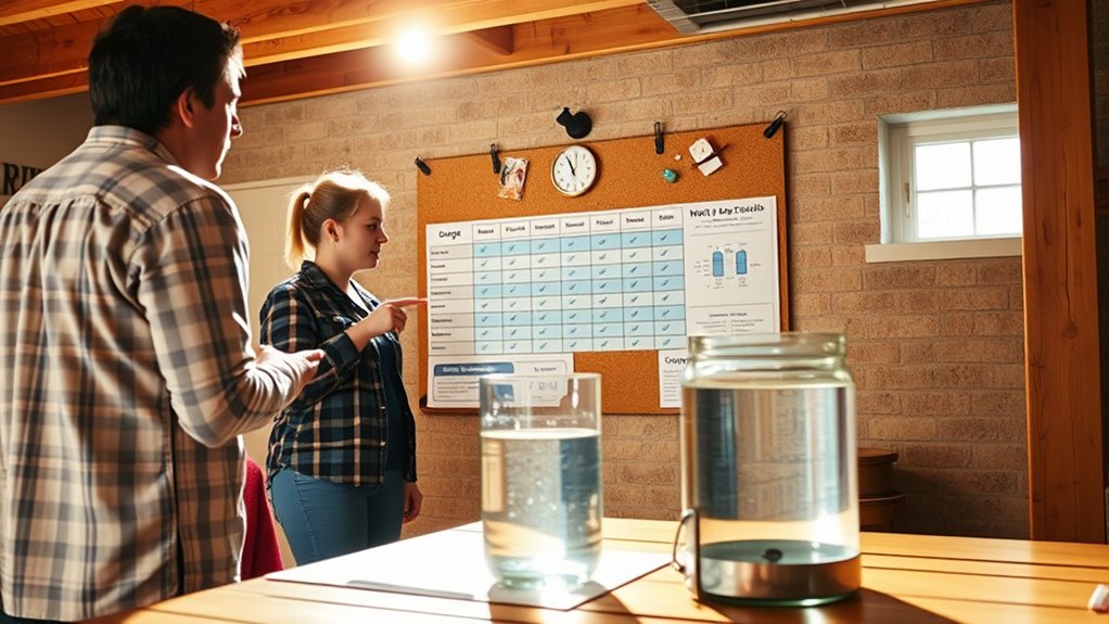 household water usage planning