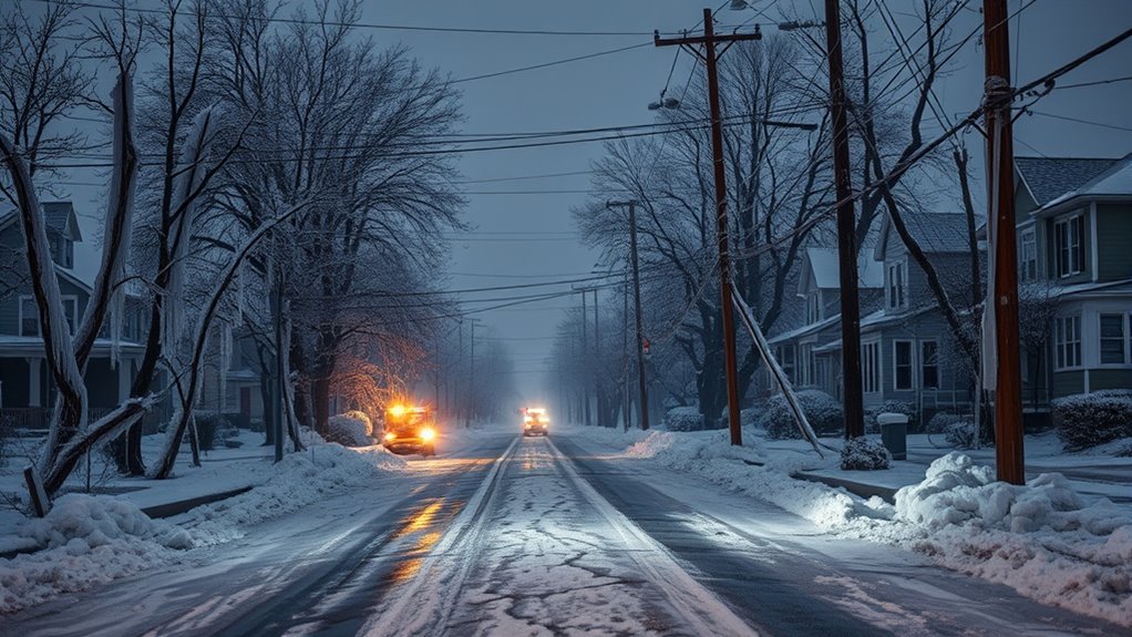 impassable roads delay repairs