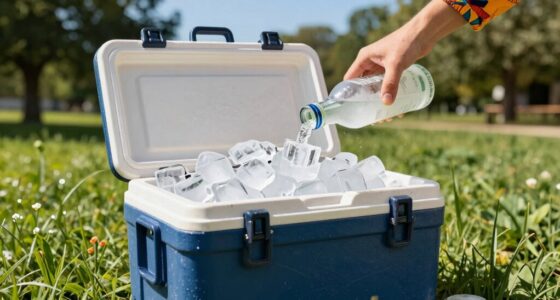 improve cooler ice efficiency