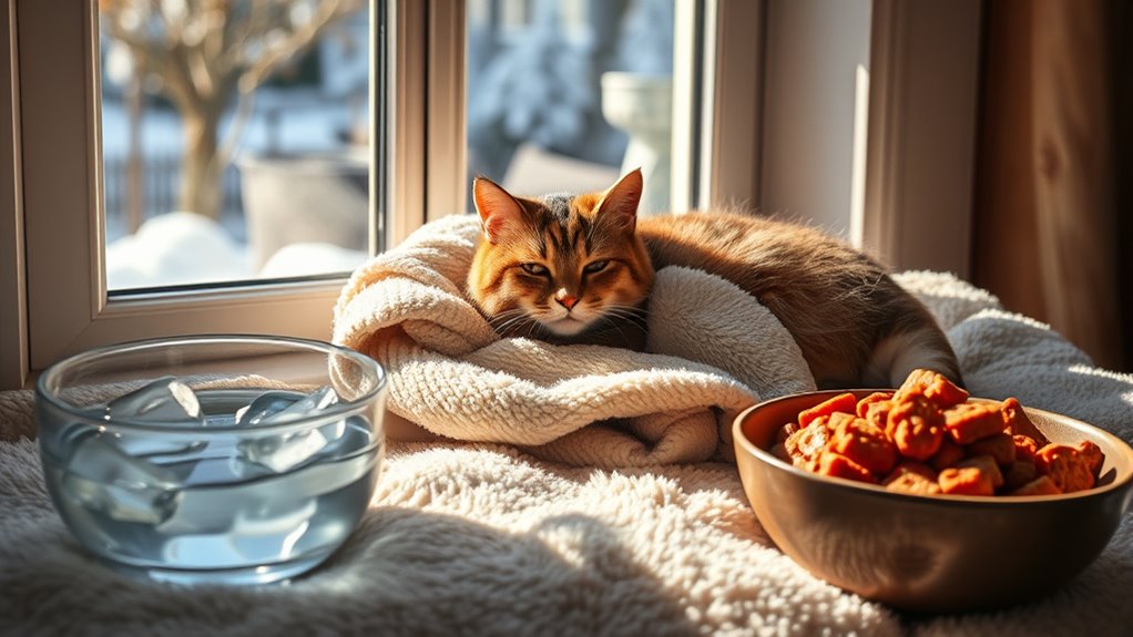 increase winter pet nutrition