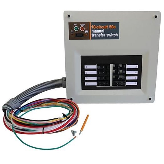 50 Amp Indoor Transfer Switch Kit for Generac Generators