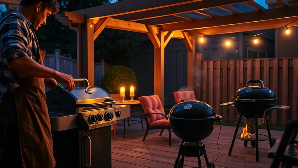 indoor and outdoor grilling safety