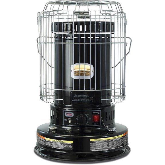 Dyna-Glo WK24BK 23,800 BTU Indoor Kerosene Convection Heater