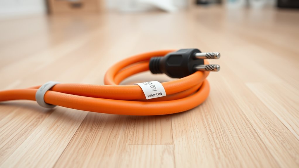 indoor only cords are weather sensitive