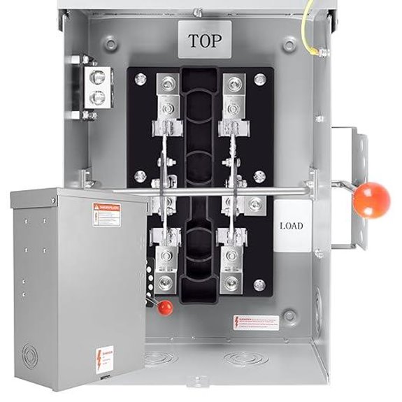 200 Amp Manual Transfer Switch Indoor/Outdoor Use