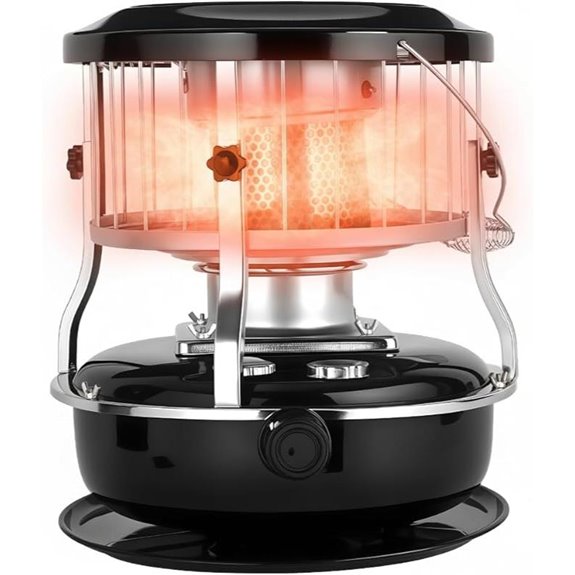Indoor & Outdoor Kerosene Heater with 9000 BTU
