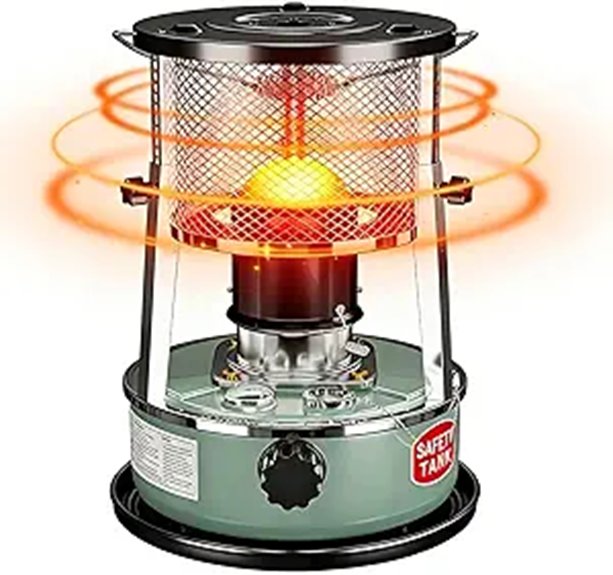 Portable Kerosene Heater for Indoor Use (4.5L)