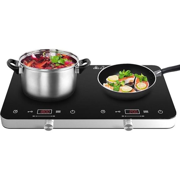induction cooktop with safety