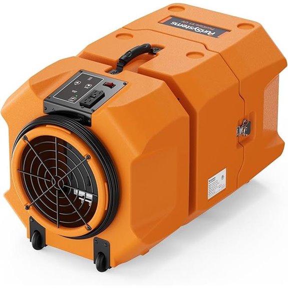 PURISYSTEMS Industrial HEPA Air Scrubber with Light